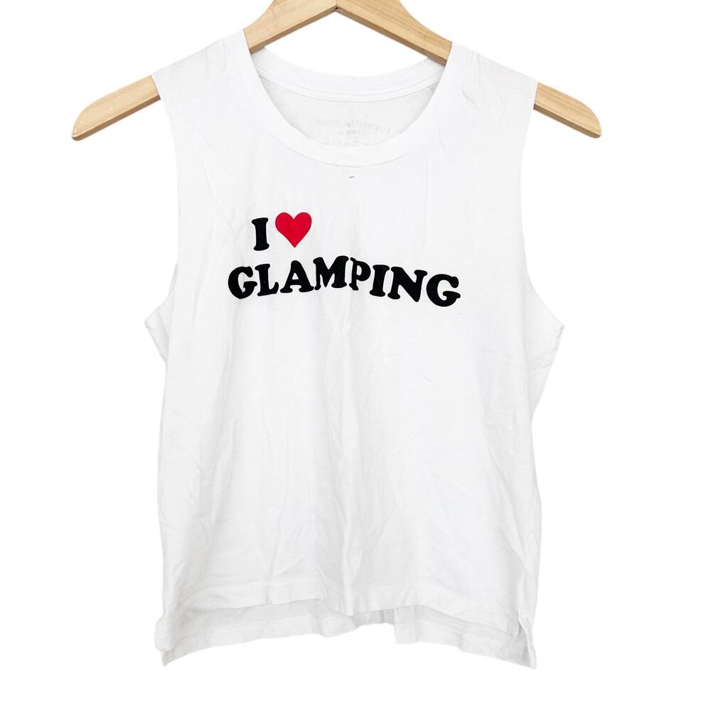 Grayson Threads Sleepwear I Love Glamping Tank Top Sz S